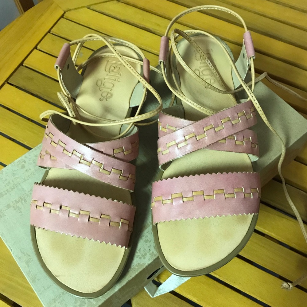 Latigo Gem Leather Sandals Sienna 8.5